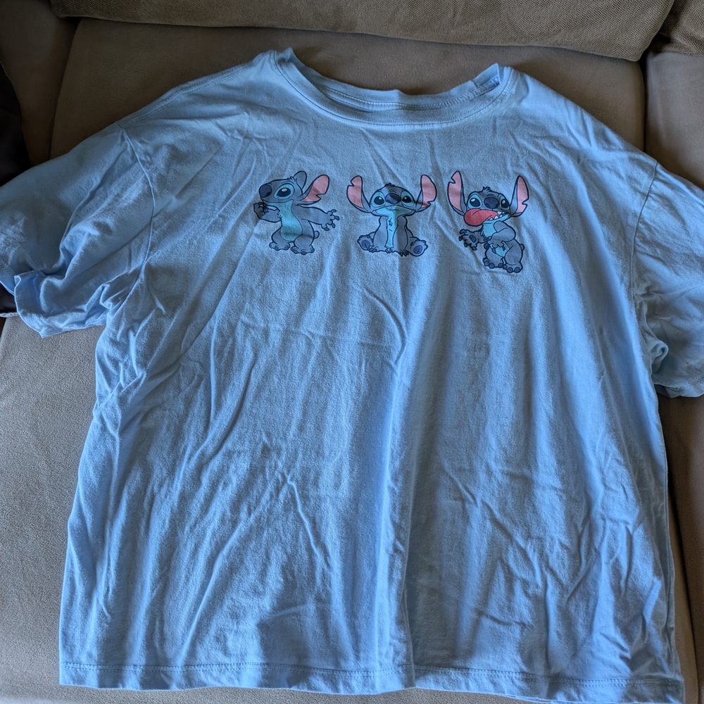Disney Blue Stitch Kids Shirt